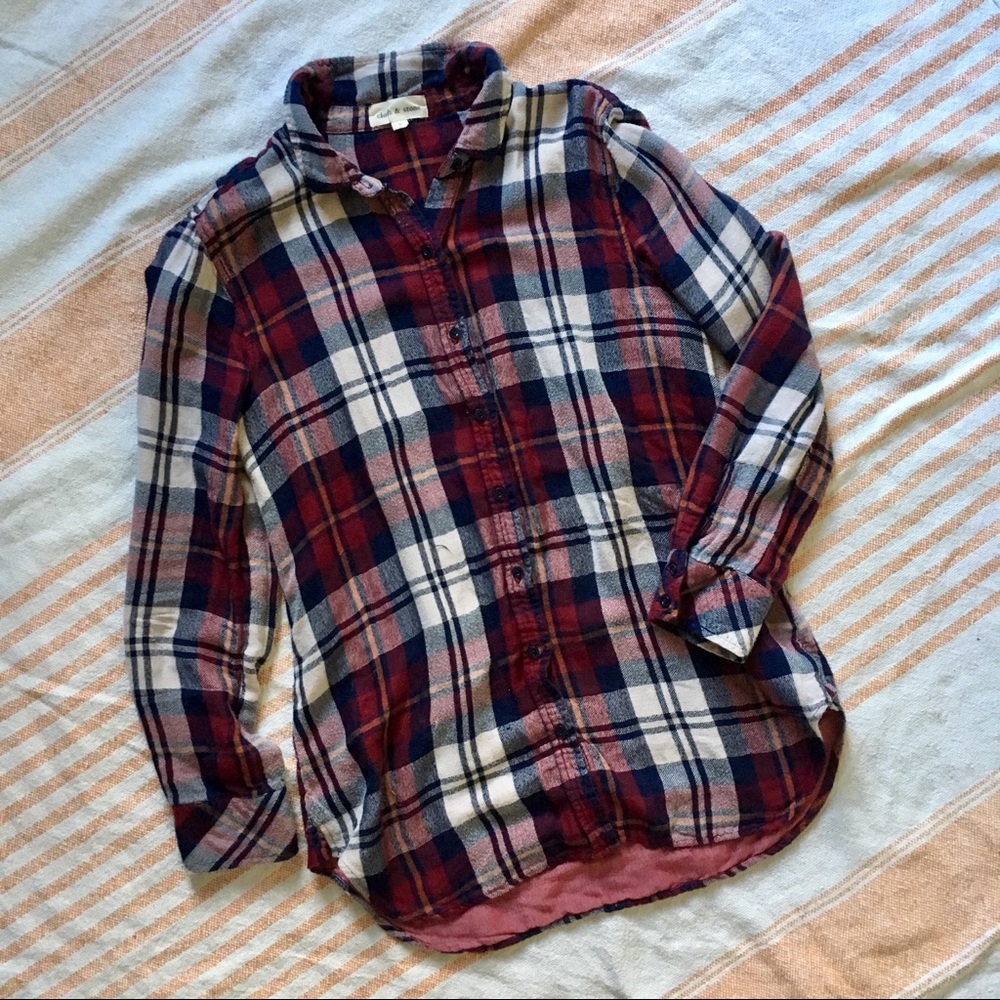 Cloth & Stone | Plaid Button Down